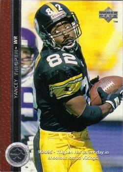 Yancey Thigpen Pittsburgh Steelers 1996 Upper Deck NFL #84